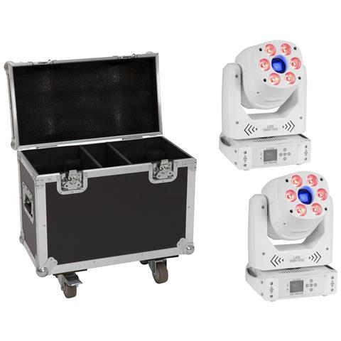 Set 2x Led Tmh-h90 Hybrid Moving-head Spot /wash Cob Ws + Case (20000922) - Foto 1