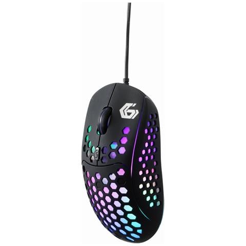 Mouse gaming USB retroilluminato, 6 pulsanti - Foto 1