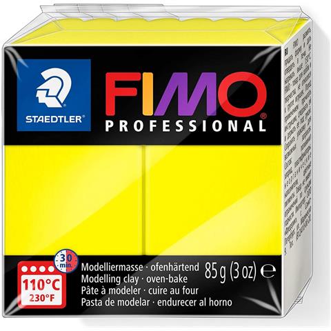 Fimo Professional - Pasta Modellabile Sintetica 85gr Giallo Limone 1 - Foto 1