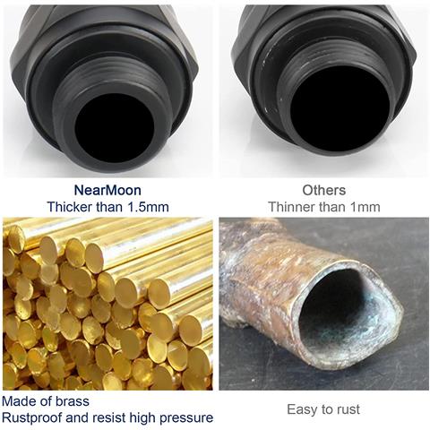 Adattatore Universale Orientabile Per Soffione Doccia Black - Foto 7