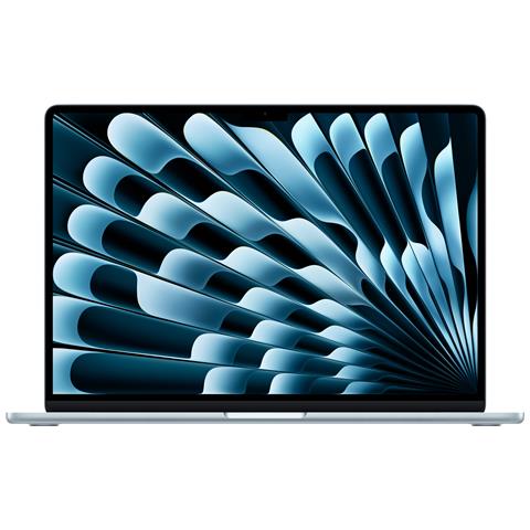 MacBook Air M M4 Computer portatile 38,9 cm (15.3") 16 GB 256 GB SSD Wi-Fi 6E (802.11ax) macOS Sequoia Blu - Foto 1