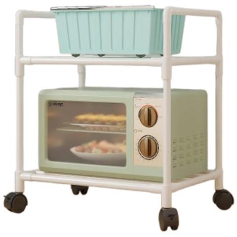 Carrello Da Cucina A 2 Ripiani - Mobile E Pratico Per Organizzare La Tua Cucina - Foto 1