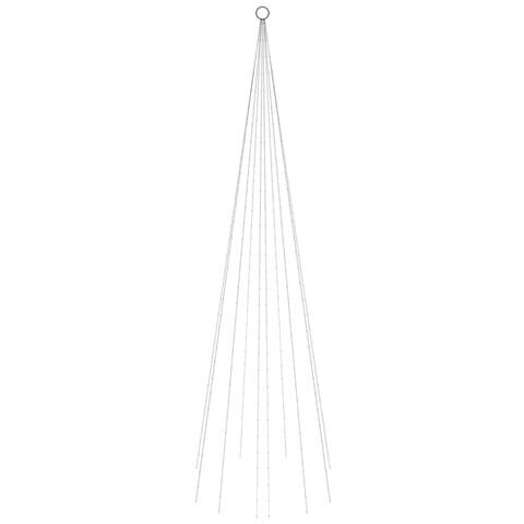 Lusso Casadino - Albero Di Natale Pennone Blu 310 Led 300 Cm - Foto 2