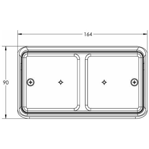 Fanale Anteriore Sx 12v Trattore Ford 81844435 Certificato E6 Confezione Da 2 Pezzi - Foto 2