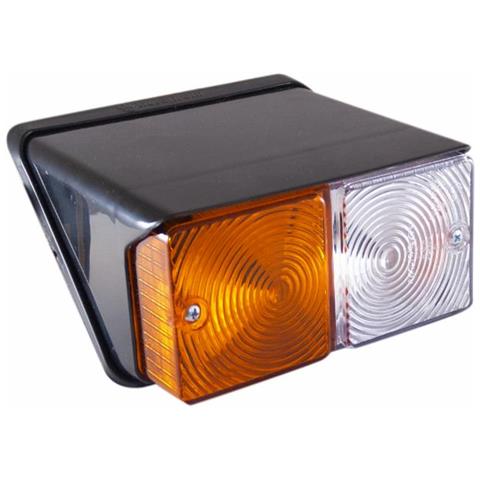Fanale Anteriore Sx 12v Trattore Ford 81844435 Certificato E6 Confezione Da 2 Pezzi - Foto 1