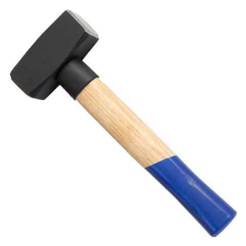 Labor Mazzetta Da Muratore 1000g Con Manico Passante In Legno – Testa In Acciaio Forgiato E Temprato - Foto 1