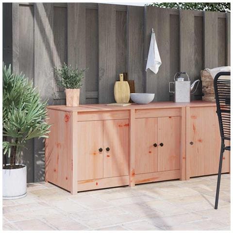 Mobile da cucina con lo scaffale Marrone 106 x 55 x 64 cm - Foto 2