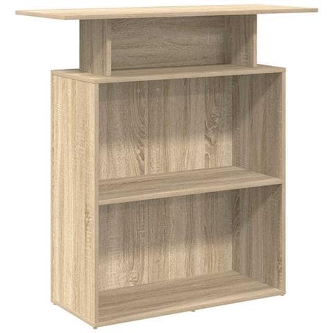 Banco Reception Rovere Sonoma 100x40x104 cm Legno Multistrato - Foto 1