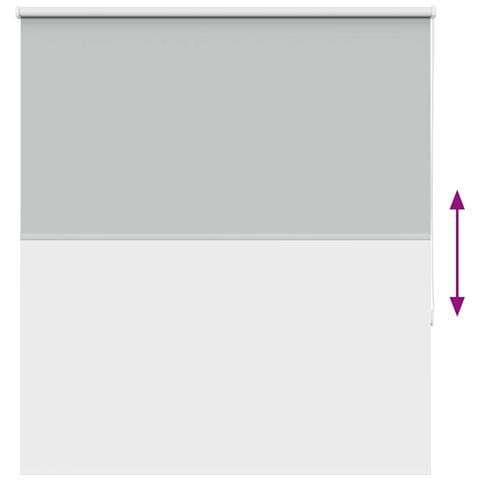 Tenda a Rullo Oscurante 130x175 cm Larghezza Tessuto 126,6 cm - Foto 9