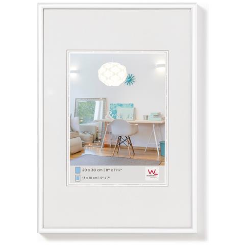 New Lifestyle Galleriacornice In Plastica 61x91,5 Cm, Bianco - Foto 1