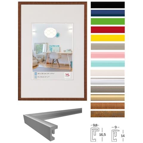 New Lifestyle Galleriacornice In Plastica 61x91,5 Cm, Bianco - Foto 2