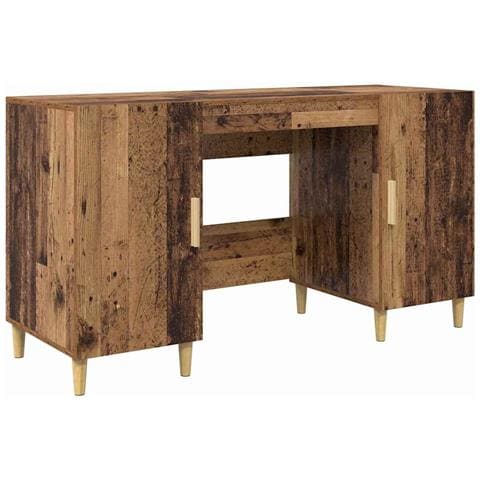 Scrivania Legno vecchio 140 x 50 x 75 cm Legno multistrato - Foto 1