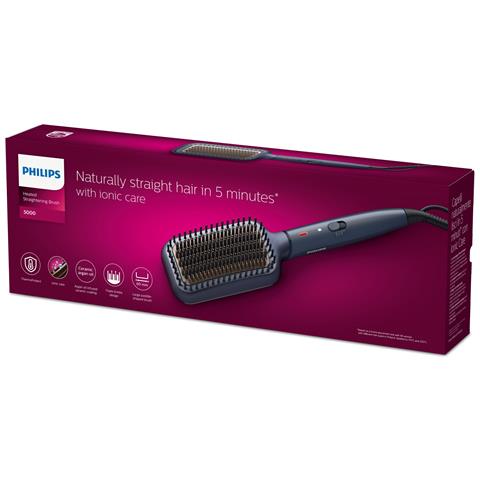 5000 series BHH885/00 messa in piega Spazzola lisciante Caldo Blu 1,8 m - Foto 3
