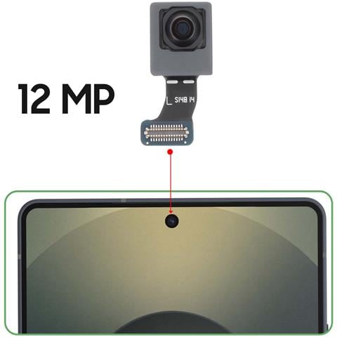 Fotocamera Frontale Selfie 12mp Per Samsung Galaxy S25 Ultra Pezzo Di Ricambio - Foto 4