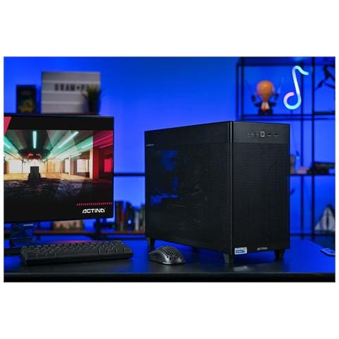 5901443430643 PC AMD Ryzen™ 7 7800X3D 32 GB DDR5-SDRAM 1 TB SSD NVIDIA GeForce RTX 5070 Ti Mini Tower Nero - Foto 2