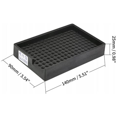 Vassoio Antistatico Esd Per Viti 3.5-4mm - 150 Fori | Plastica Antistatica, Design Pratico | Uso In Elettronica E Fai Da Te - Foto 8