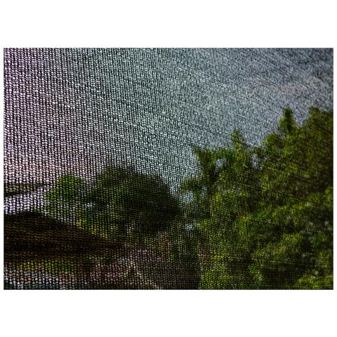 Rotolo Rete Ombreggiante Esterno Protezione Sole Pioggia Frangivista Coprente 3x10mt Ombreggiante - Foto 2