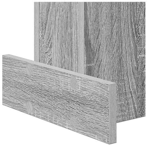 Tavolino Grigio Sonoma 35,5 x 35 x 40 cm Legno multistrato - Foto 9