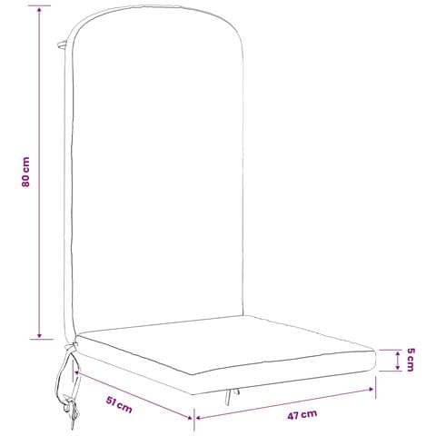 Cuscino per Lounger Sole GEMERT 100% Poliestere Crema - Foto 7
