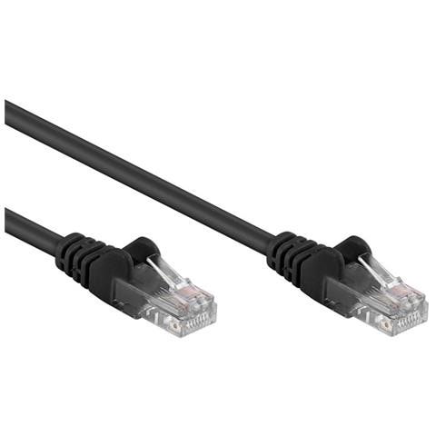 ICOC CCA5U-010EB - Cavo di rete Patch CCA Cat. 5e Nero UTP 1m Bulk - Foto 2