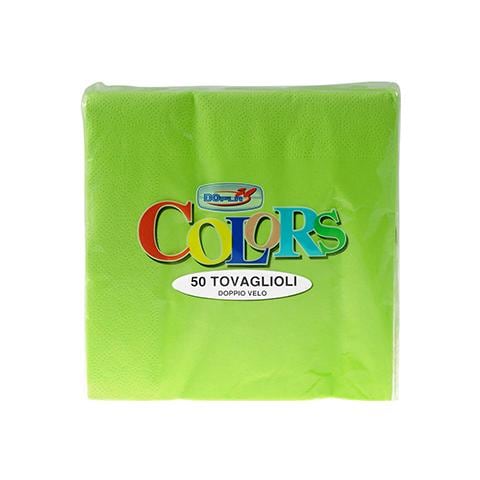 Confezione 50 Tovaglioli 33x33 Verde Acqua Tavola - Foto 1