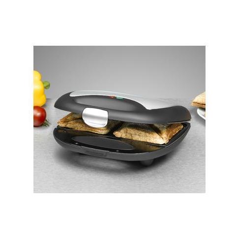 ST 710 tostiera 700 W Nero, Argento - Foto 1