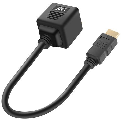 Adattatore Video Hdmi Maschio A Dvi-d E Hdmi Femmina Modello Hd-hdvi Nero - Foto 2