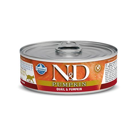 Farmina N&d Pumpkin Feline Umido 80 Gr Quaglia E Zucca - Foto 1