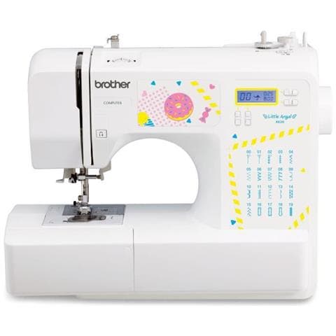 Ke20 Macchina Da Cucire Elettronica Per Giovani Creativi 20 Punti Di Cucito Protezione Per L'dita Sistema Infila Fa - Foto 4