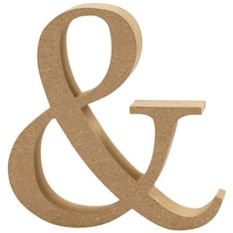 Simbolo, H: 8 Cm, Spessore 1,5 Cm, Mdf, 1 Pezzo - Foto 1