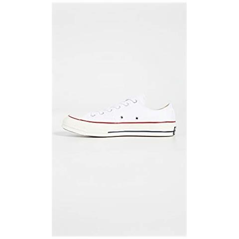 Converse Taylor Chuck 70 Ox, Scarpe Da Ginnastica Basse Unisex-adulto, Multicolore (bianco / garnet / egret 102), 43 Eu - Foto 2