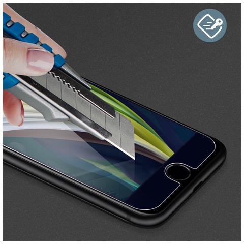 Vetro Temperato Iphone 7 / 8 / Se 2020 Anti Uv Forceglass Garanzia A Vita - Foto 10