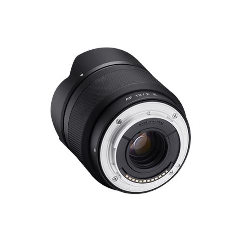 AF 12mm F2 E MILC Obiettivo ultra-ampio Nero - Foto 2