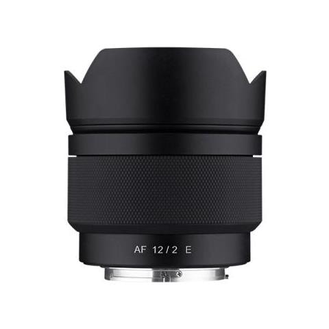 AF 12mm F2 E MILC Obiettivo ultra-ampio Nero - Foto 1