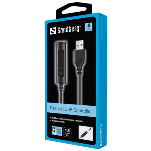 Controller Usb Per Cuffie 1,5 M - Foto 6