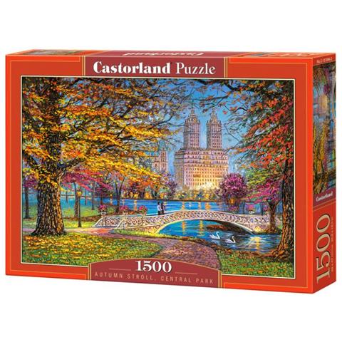 Puzzle Passeggiata Autunnale Central Park 1500 Pezzi - Foto 2