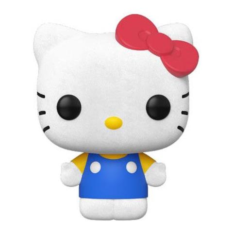 Hello Kitty Pop! Sanrio Vinyl Figure Hello Kitty Classic (flocked) 9 Cm - Foto 1