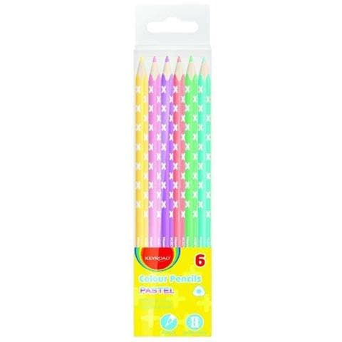 Blister Matite Pastel Assortite 6pezzi - Foto 1