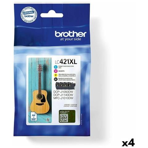 Lc-421xl Value Pack Ink Black C F. Dcpj1050dw /j1140dw /mfcj1010dw Cartuccia D'inchiostro Originale - Foto 1