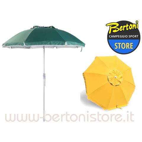 Ombrellone Spiaggia Parasol 200 Bertoni - Blue - Foto 1