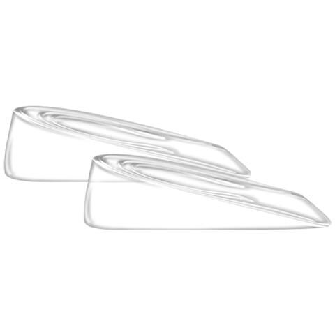 Solette Rialzanti Invisibili In Silicone Modello Maschile 1 Paio Transparent Inner Height Increase: 2 Cm - Foto 1