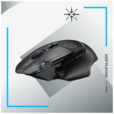 G G502 X Lightspeed Mouse Gaming Mano Destra RF Wireless Ottico 25600 DPI - Foto 2