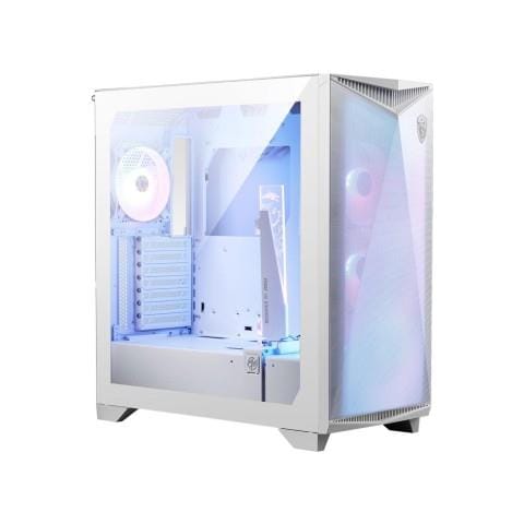 Case MPG GUNGNIR 300R AIRFLOW Midi Tower ATX EATX ITX micro ATX 3 Porte USB 3.2 Colore Bianco (Finestrato) - Foto 2