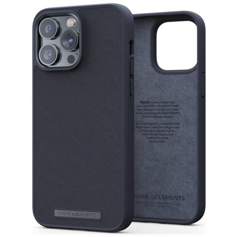 Cover Per Iphone 14 Pro Max In Vera Pelle, Nero - Foto 2