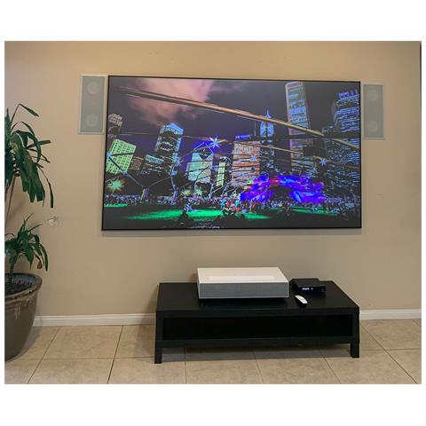 Aeon Edge Free - Schermi Di Proiezione Con Cornice 125 Inch 16:9 3 At4d Cinegrey Acousticpro 277 X 156 Cinegrey 3at4d Acoustic Transparent Adatto Per: Proiettore Normale - Foto 4