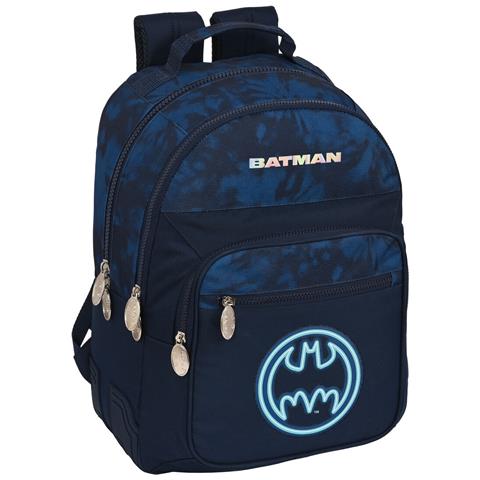 Zaino Scuola Batman Legendary Blu Marino 32 X 42 X 15 Cm - Foto 1