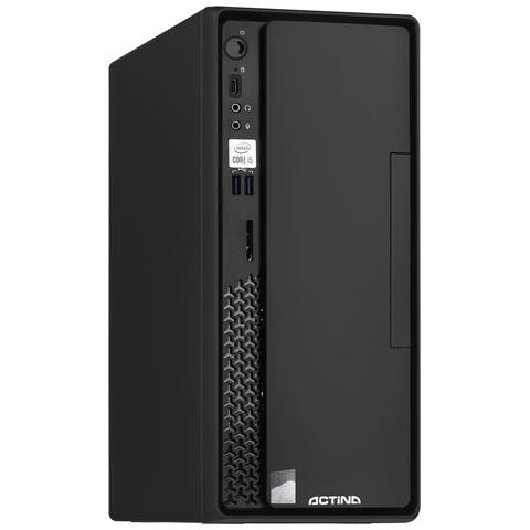 5901443334361 PC Intel® Core™ i3 i3-12100 8 GB DDR4-SDRAM 512 GB SSD Windows 11 Home Mini Tower Nero - Foto 1