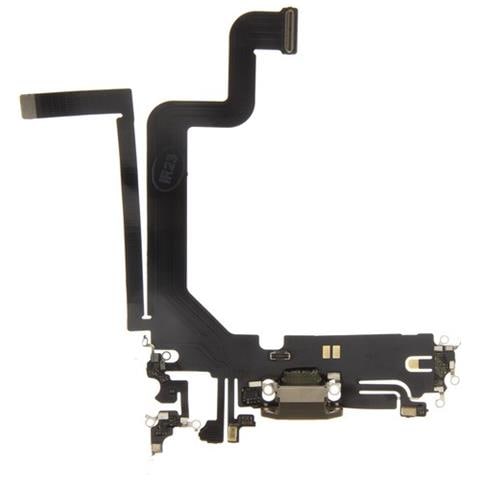 Ricambio Flat Connettore Di Ricarica Lightining Per Apple Iphone 14 Pro Max Gold - Foto 1