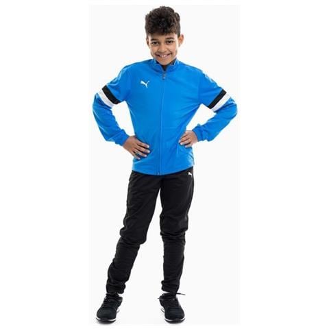 Tuta Teamrise Tracksuit 658655-02 Bambino Taglia 164 Colore Royal /Nero - Foto 1