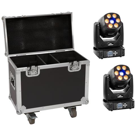 Set 2x Led Tmh-h90 + Case Mit Rollen (20000928) - Foto 1